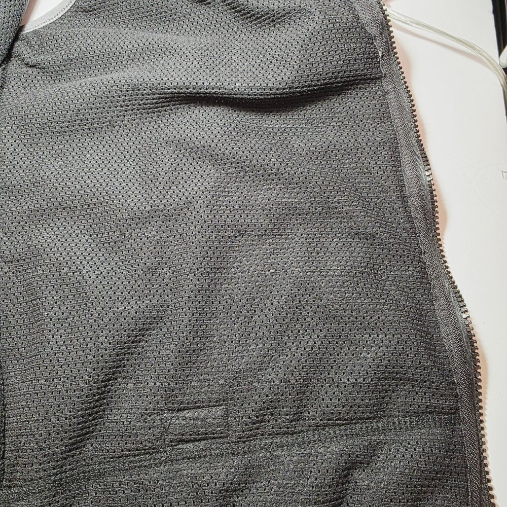 Jockey Black Sherpa Fleece Zip-Up Vest — Men’s Medium - Picture 7 of 7